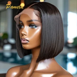 Lola - 9x6 Short Glueless Straight BOB Wig - Wear & Go – Image 5