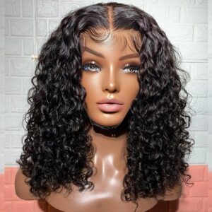 Janet - Short BOB Glueless Human Hair Wigs - Wear and Go – Image 3