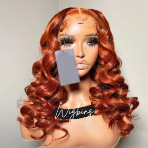 Ginny - Ginger-Orange Double Drawn Human Hair Wigs